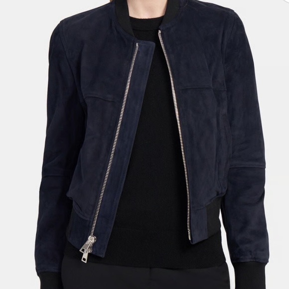 Neiman Marcus Jackets & Blazers - Theory suede jacket XS